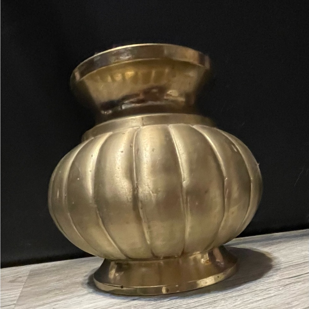 Vintage Brass Vase